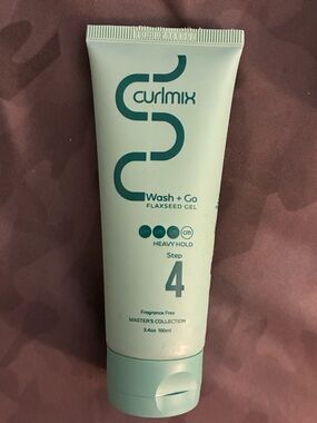 CurlMix Wash + Go Flaxseed Gel